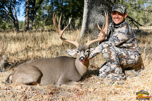 California C3 Zone Super Blacktail Buck Taken By SC2 Outdoors Client